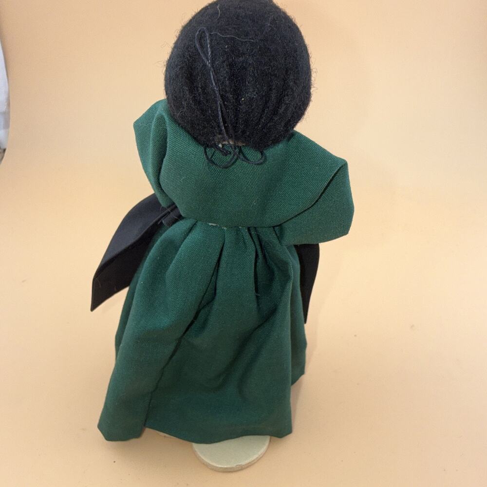 Liebchens Little Loved Ones Doll Pine Wooden Girl Figurine 5.5" W/basket - Picture 4 of 5